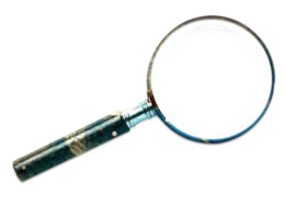 Magnifying glass Icon - White magnifying glass material png download