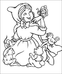 Download Colorat Scufita Rosie Clipart Little Red Riding Hood
