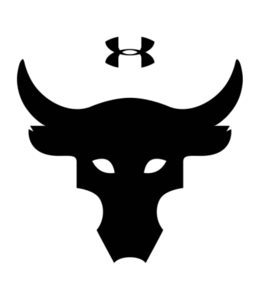 the rock bull logo under armour
